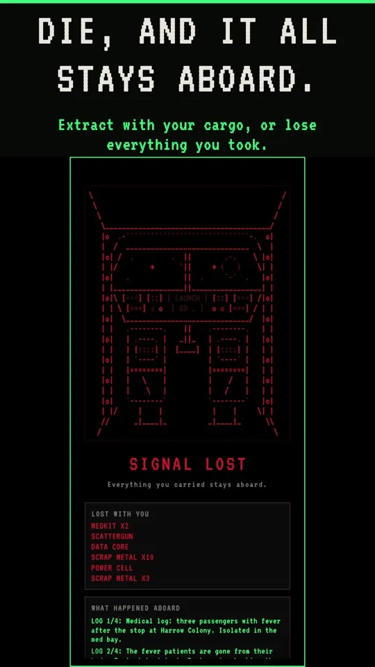 A lost run.